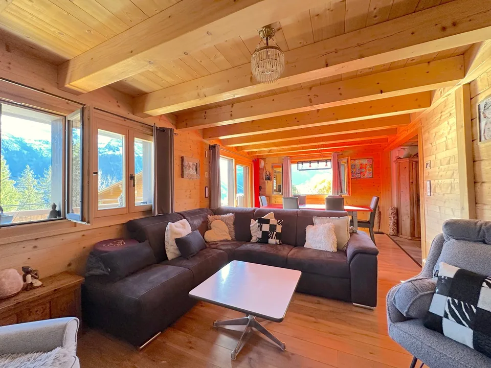 Prächtiges Chalet mit Panoramablick auf die Dents du Midi – Foto 7 von 14