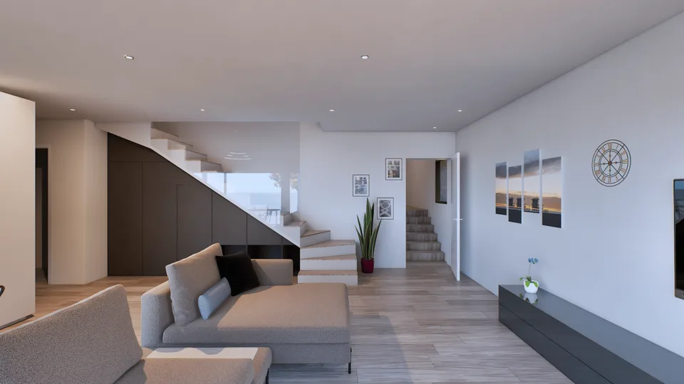 Villa moderna di prossima costruzione a Villa Luganese