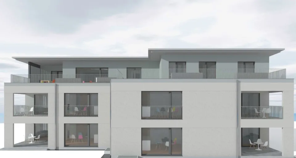 Moderne 3.5-Zimmer-Neubauwohnung mit eigenem Garten in familienfreundlichem Quartier in Biberist