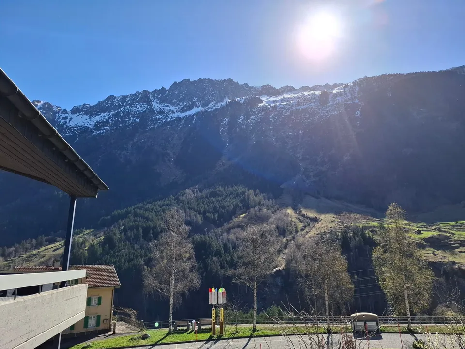 5.5-Zimmer-Wohnung mit Bergblick in Wassen