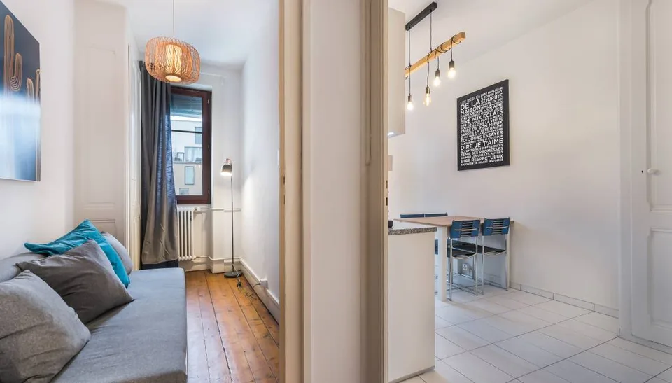 Moderne 1-Zimmer-Wohnung – Nahe den Vereinten Nationen – Avenue Giuseppe-Motta 14, Genf!