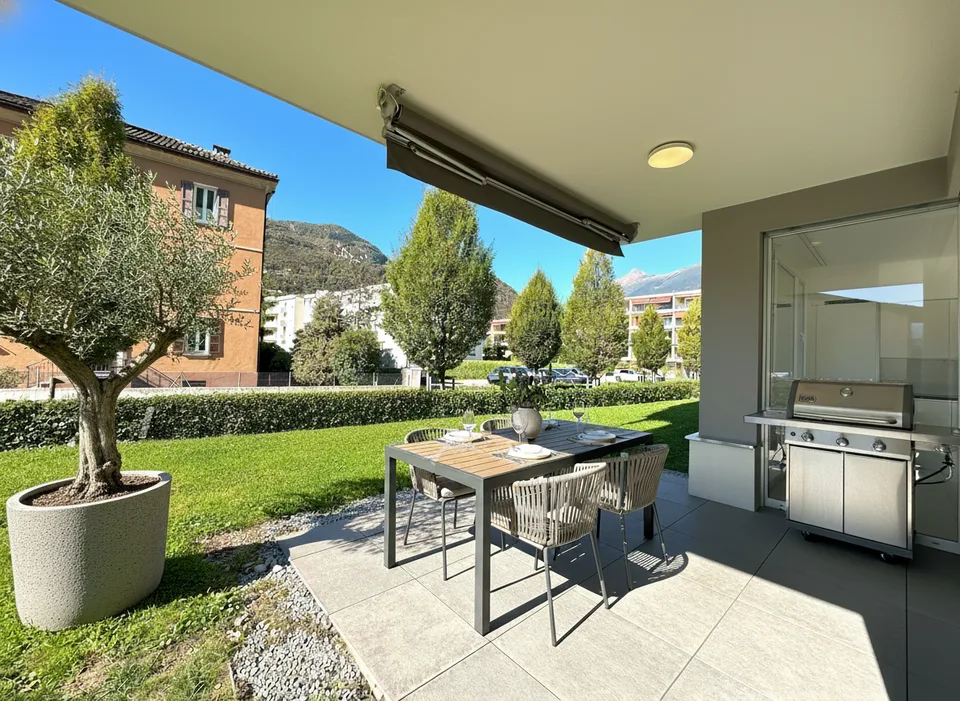 QUARTIERE GERRETTA: MODERNO APPARTAMENTO CON GIARDINO