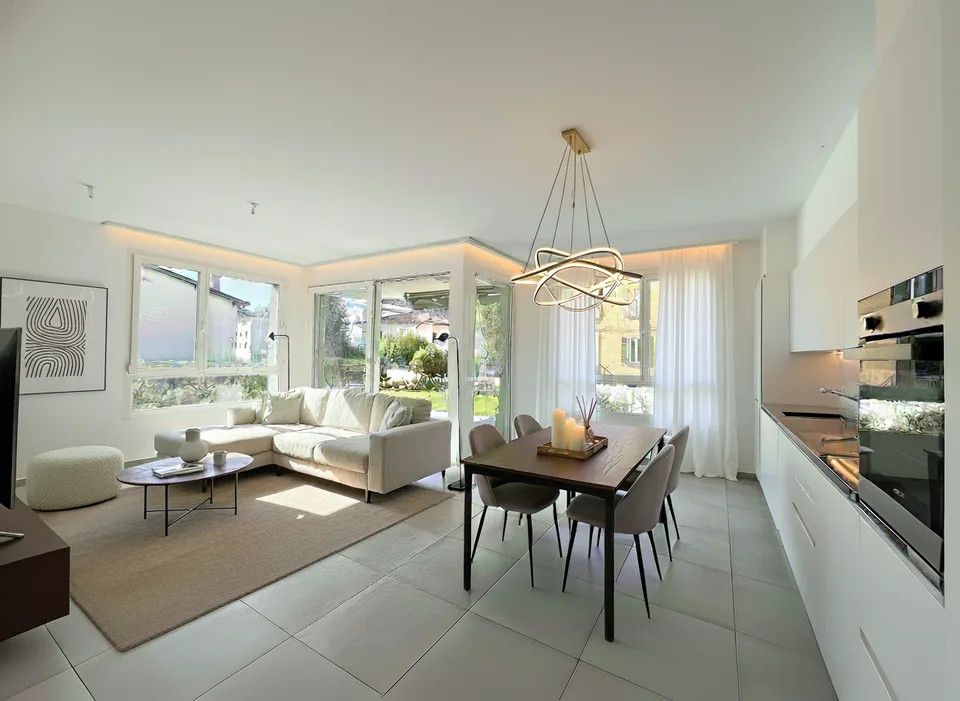 QUARTIERE GERRETTA: MODERNO APPARTAMENTO CON GIARDINO