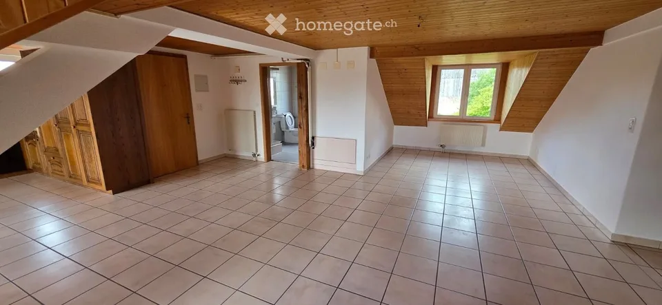 A louer appartement de 4.5 pc en attique