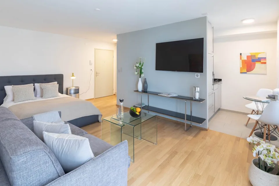Cozy Furnished 1.5-Room Apartment with Balcony in Zürich Wiedikon