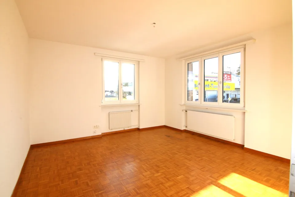 Helle 3-Zimmer-Wohnung nach Gesamtrenovation in Biberist