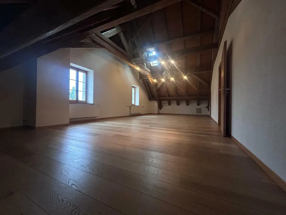 Lokal in den Dachboden des alten Kollegs