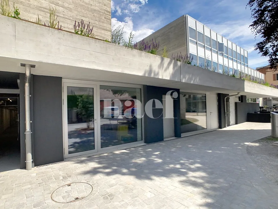 Arcade au centre-ville d'Aigle