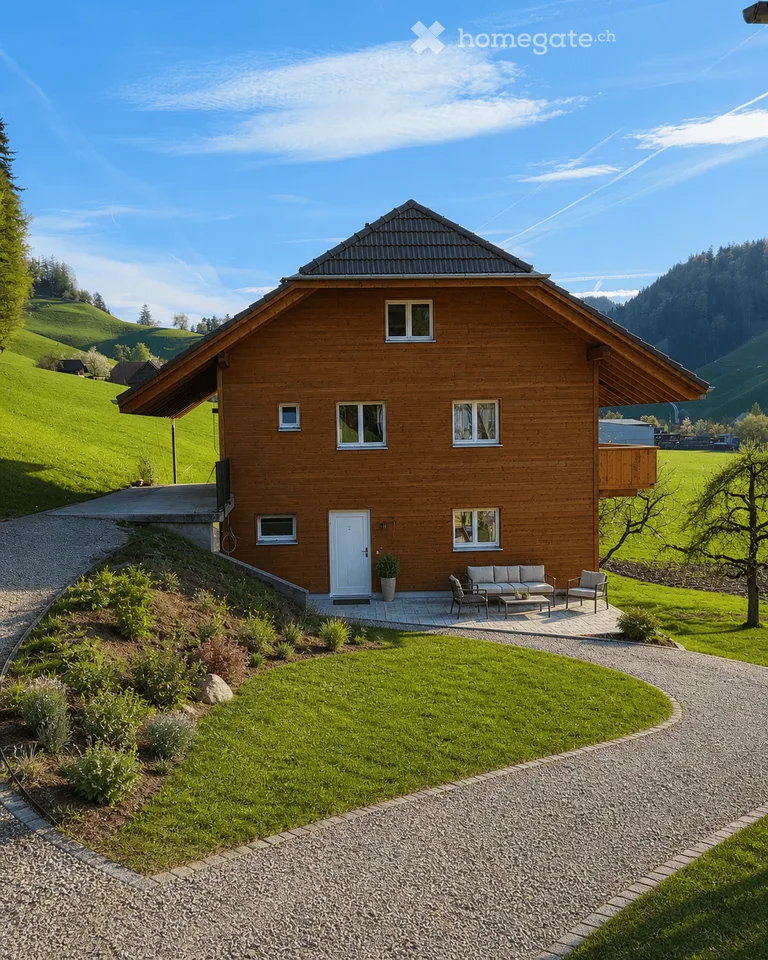Erstbezug nach Totalsanierung: Moderne 2.5-Zimmer-Wohnung mit Gartensitzplatz