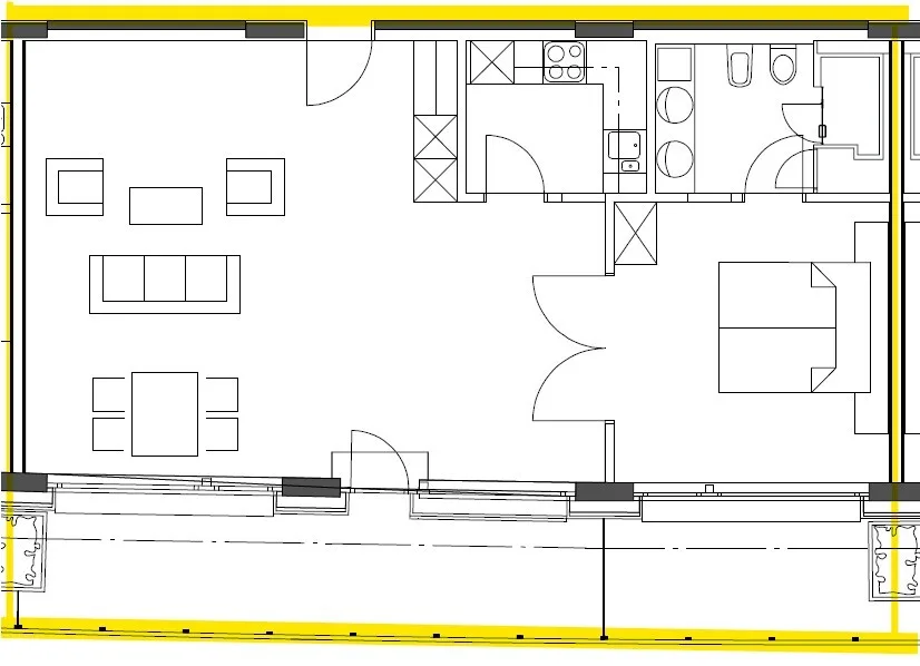2.5-Zimmer-Attika-Wohnung im Zentrum von St. Gallen – Foto 10 von 10