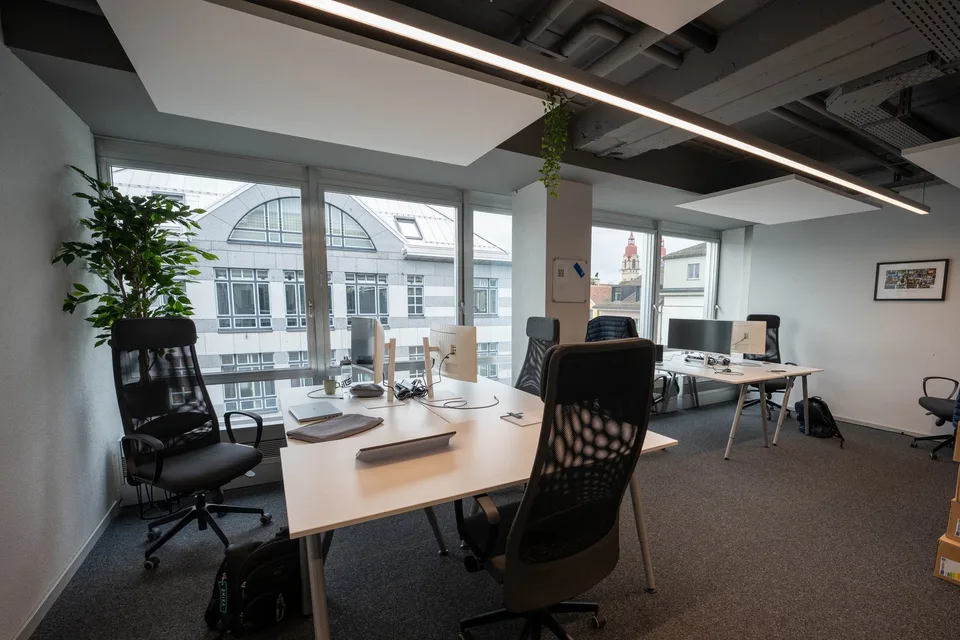 Bureau tout compris pour 1–3 postes de travail – 2 min. de la gare de Winterthur