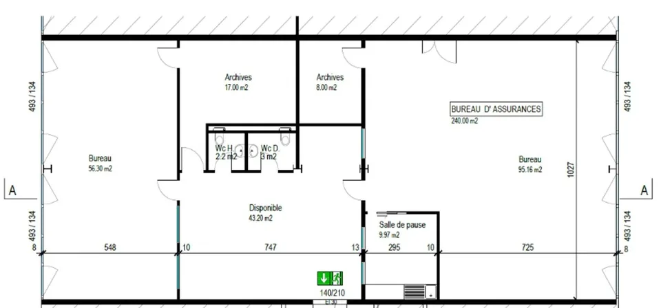 Superficie commerciale Yverdon-les-Bains