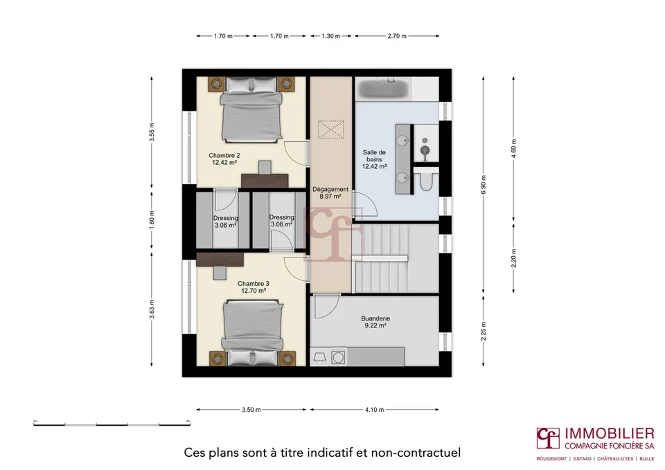 Bella villa moderna nuova 3.5 locali in campagna (~136 m2)