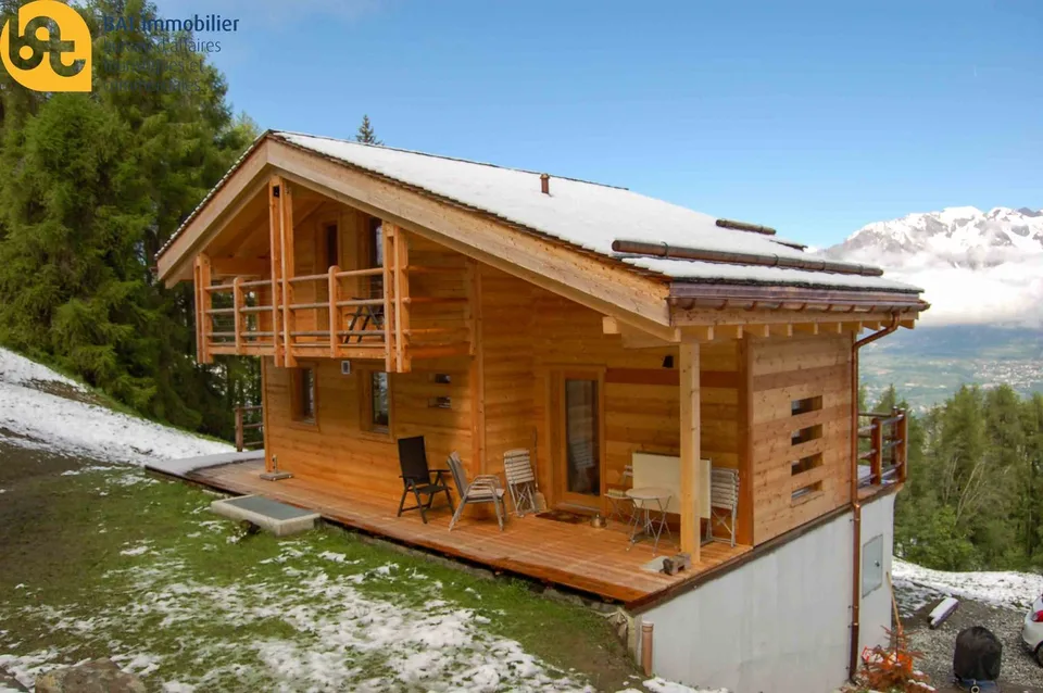 Urlaubsmiete - Prächtiges Chalet in Nax