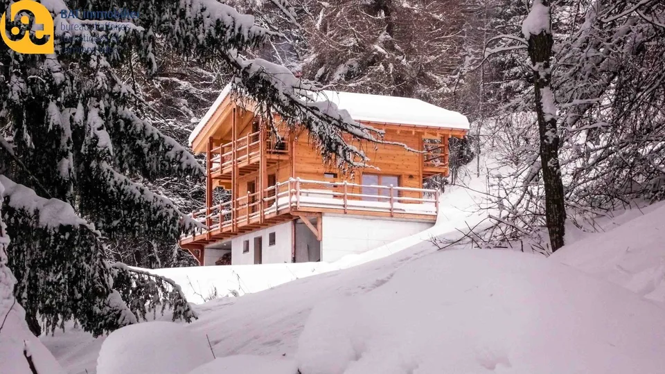 Urlaubsmiete - Prächtiges Chalet in Nax