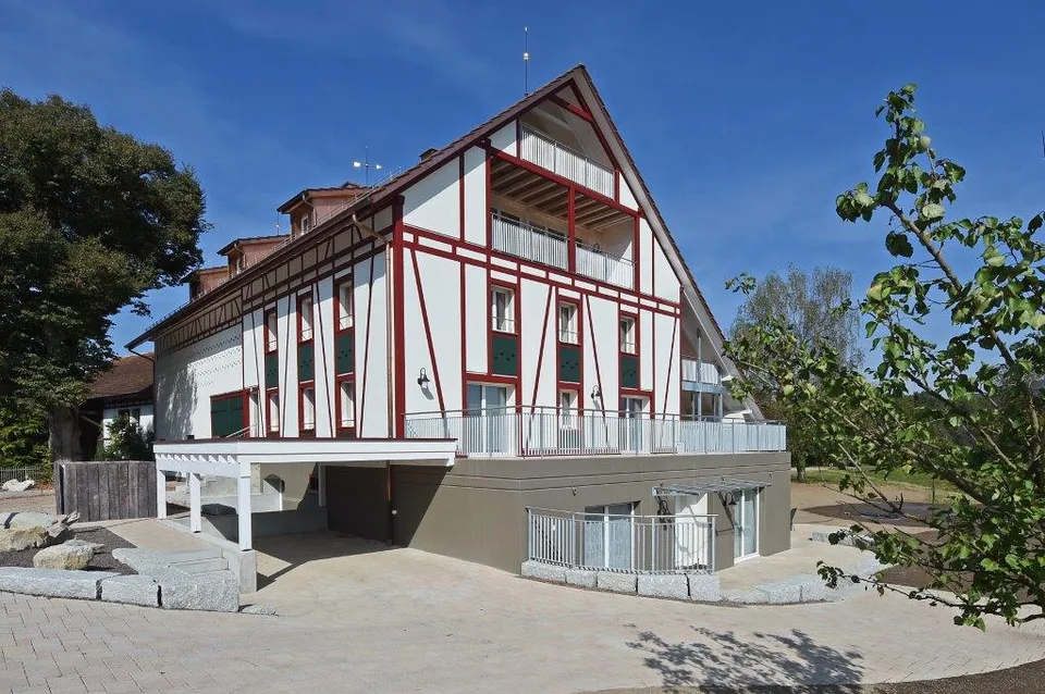 Vivere in un ambiente rurale "im Schachen"