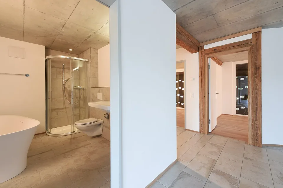 Vivere in un ambiente rurale "im Schachen"
