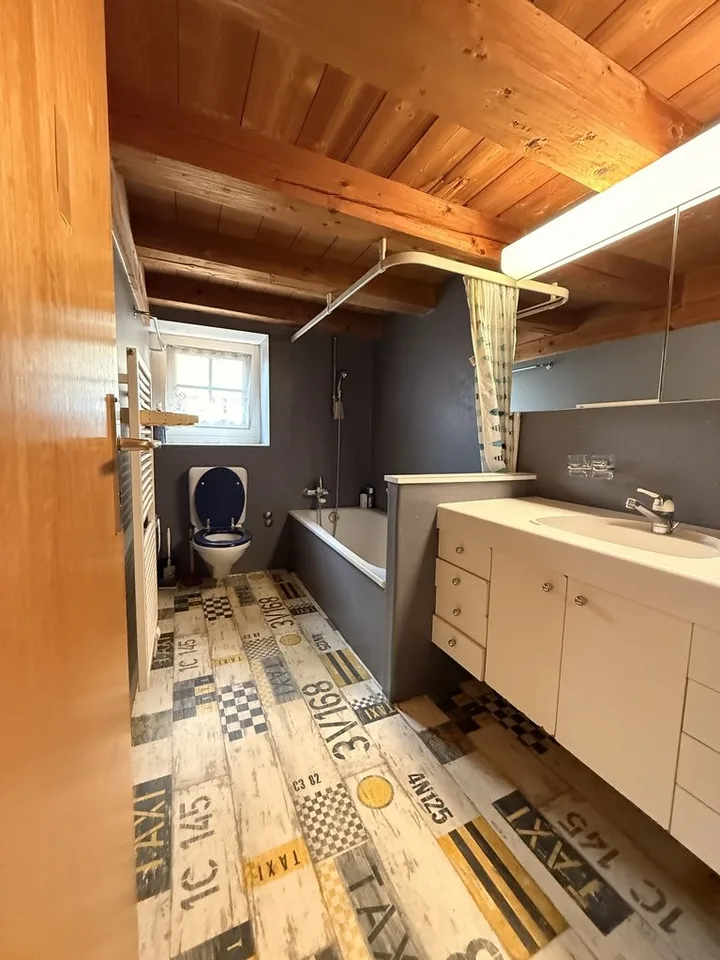 2-Zimmer-Wohnung mit historischem Charakter in Obermeilen