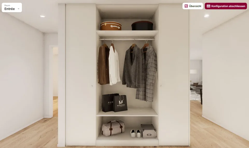 Premier occupant d'un appartement moderne 4.5 pièces avec vue sur les montagnes à Bolligen