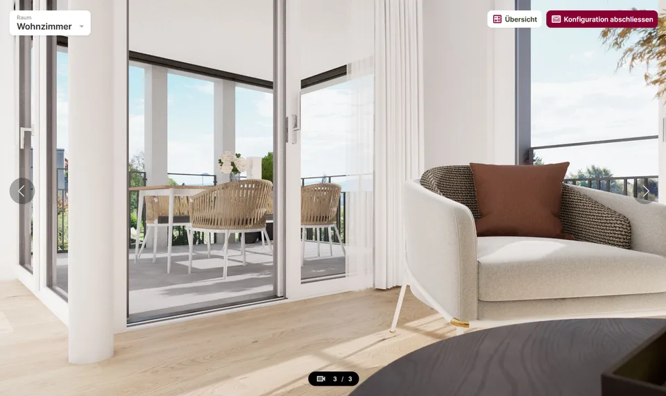 Premier occupant d'un appartement moderne 4.5 pièces avec vue sur les montagnes à Bolligen