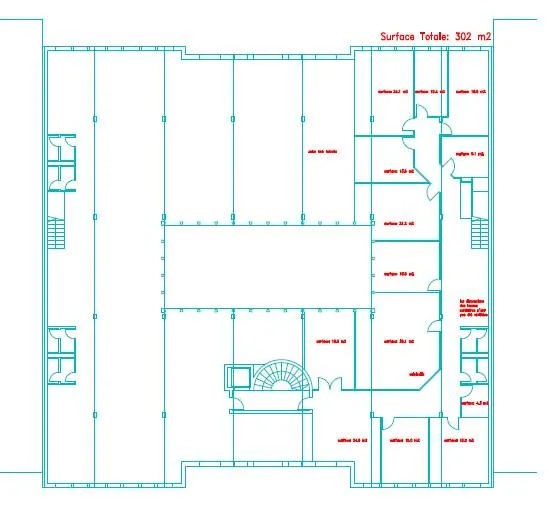 300 sqm offices ideally located