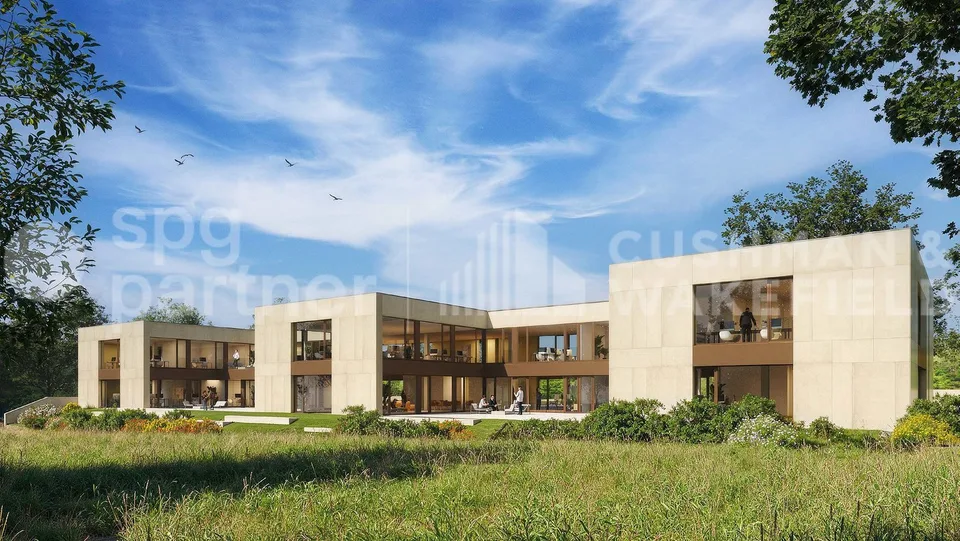 Büros zu vermieten von 1?200 m² mit großer Terrasse und nahe Genf - Genthod – Foto 6 von 12