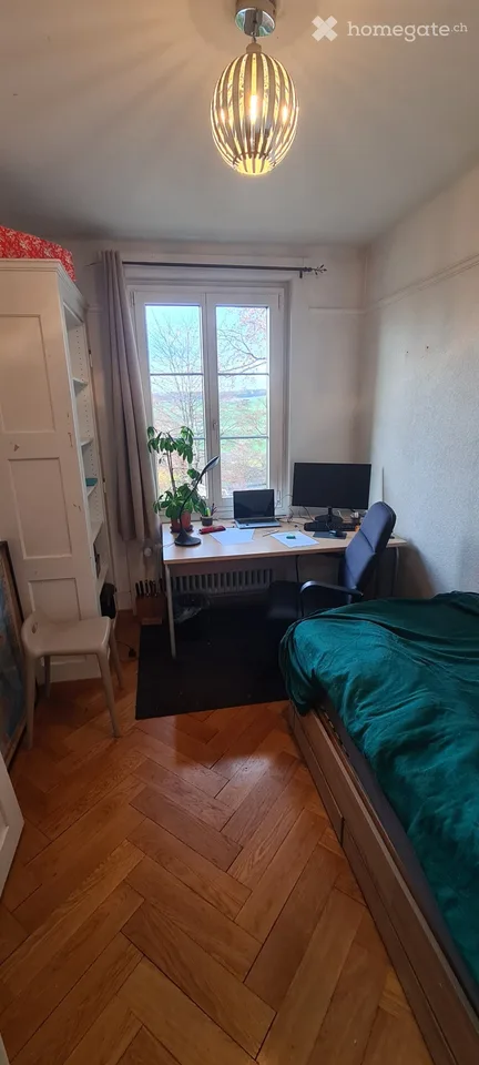 Prächtige helle Wohnung mit Garten in Romont