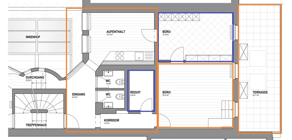 Attractive office opportunity in prime location in Bern (partly furnished) – photo 15 of 15