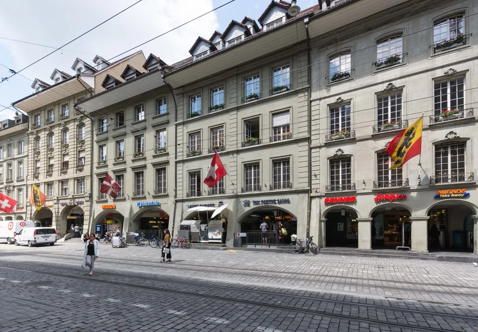 Directly in the Bern Old Town