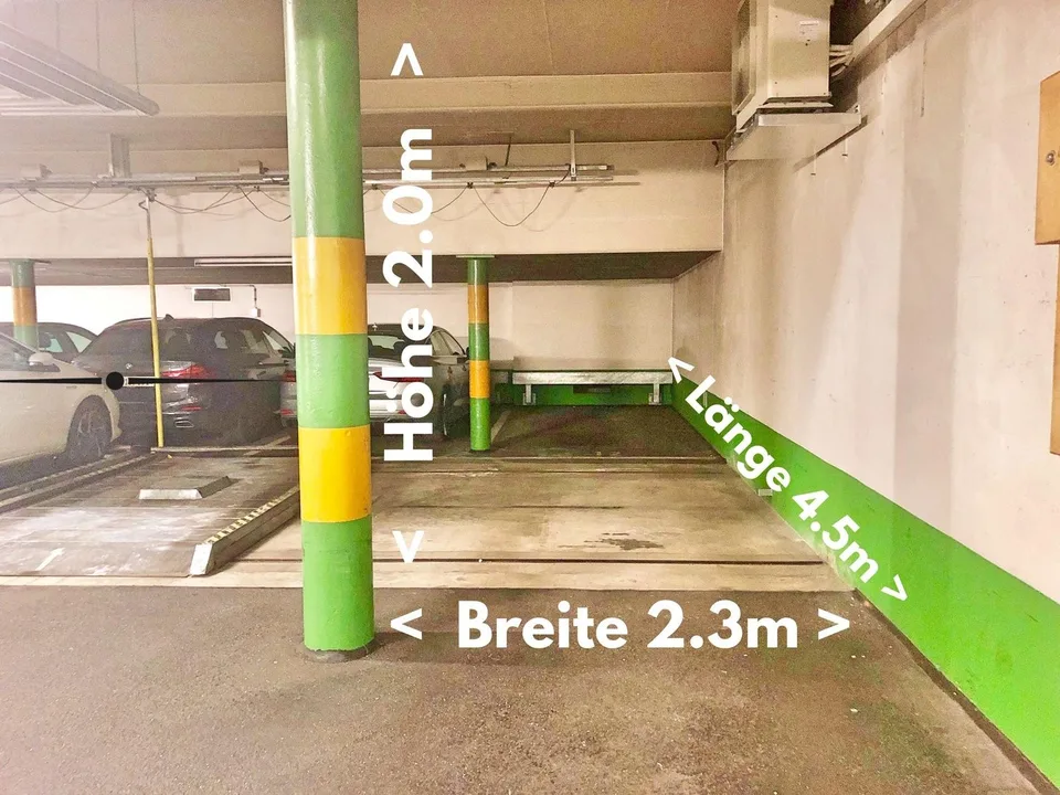 Parkplatz in Zürich