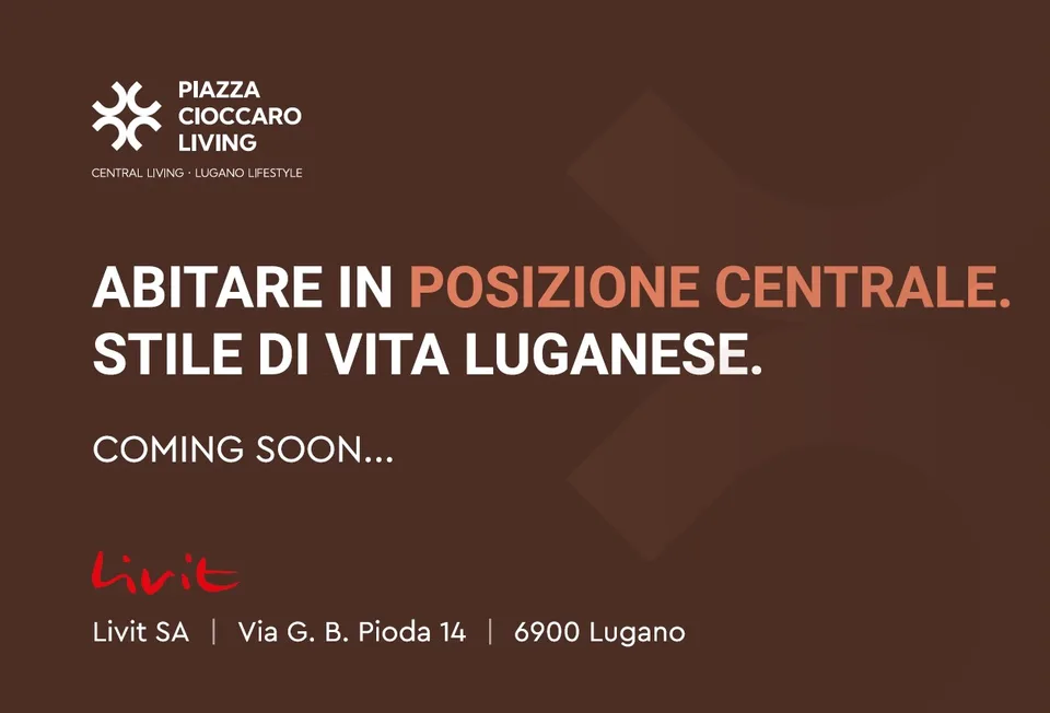 Piazza Cioccaro Living –  Il vostro ufficio nel cuore di Lugano