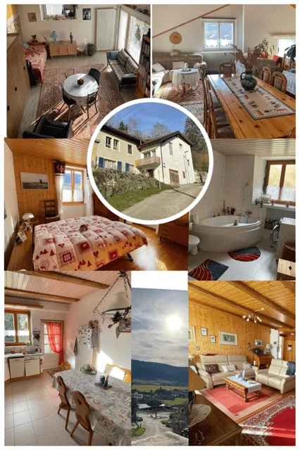 2113 Boveresse/NE Vendita di una grande casa di villaggio con 2 appartamenti e 2 garage – foto 8 di 9