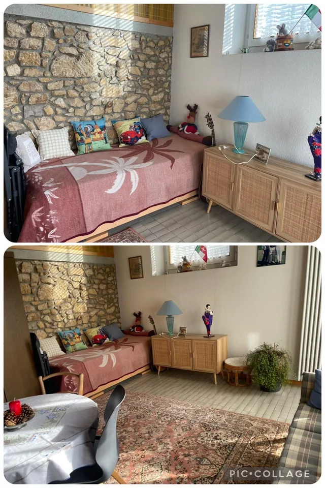 2113 Boveresse/NE Verkauf eines großen Dorfhauses mit 2 Apartments und 2 Garagen
