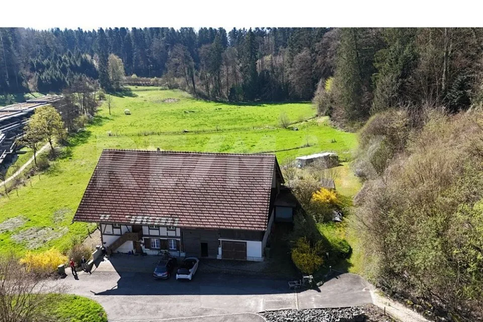 Casa colonica affascinante con due appartamenti, grande ambiente e potenziale polivalente