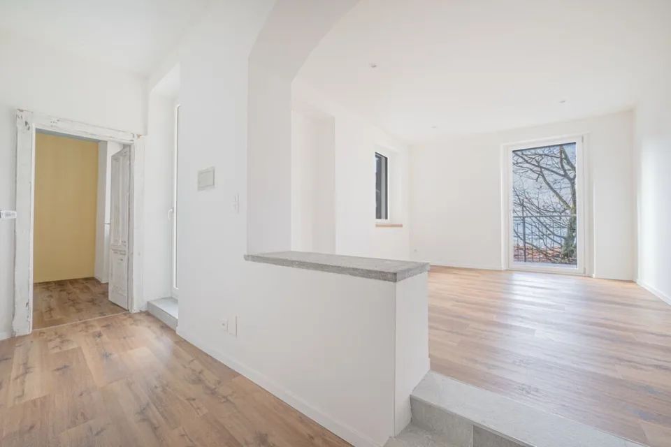 Doppelhaus mit freier Aussicht