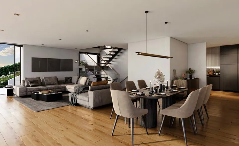 Prächtige neue 6,5-Zimmer-Villa mit Pool und Seeblick in Chexbres