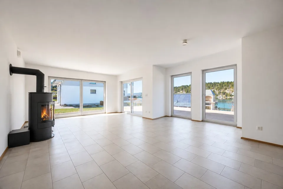 Villa contemporanea di 5.5 locali, vista lago di Joux - Le Pont