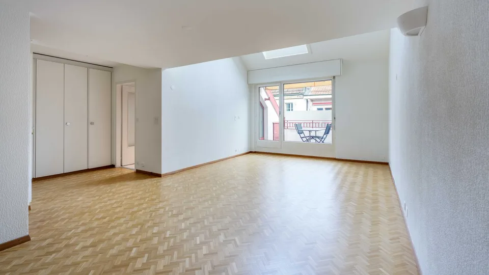 Attico in duplex agli Eaux-Vives