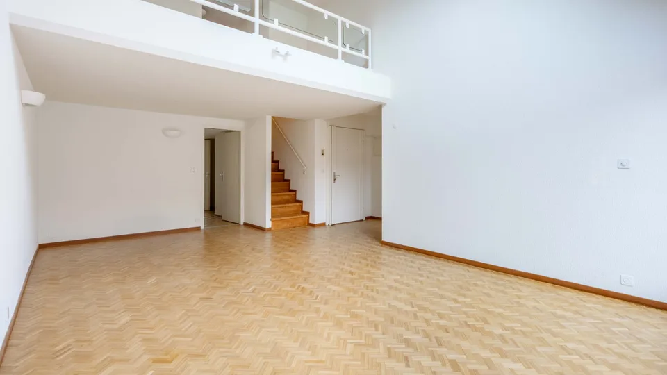 Attico in duplex agli Eaux-Vives