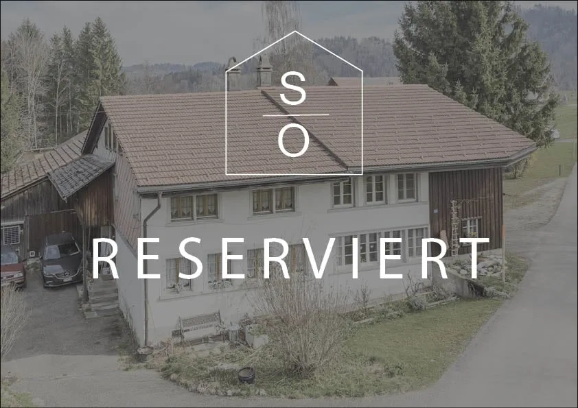 RESERVIERT - LÄNDLICHE IDYLLE NAHE ZÜRICH