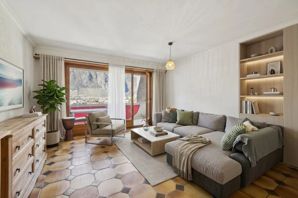 Appartement centre village, très bien entretenu, actuellement loué