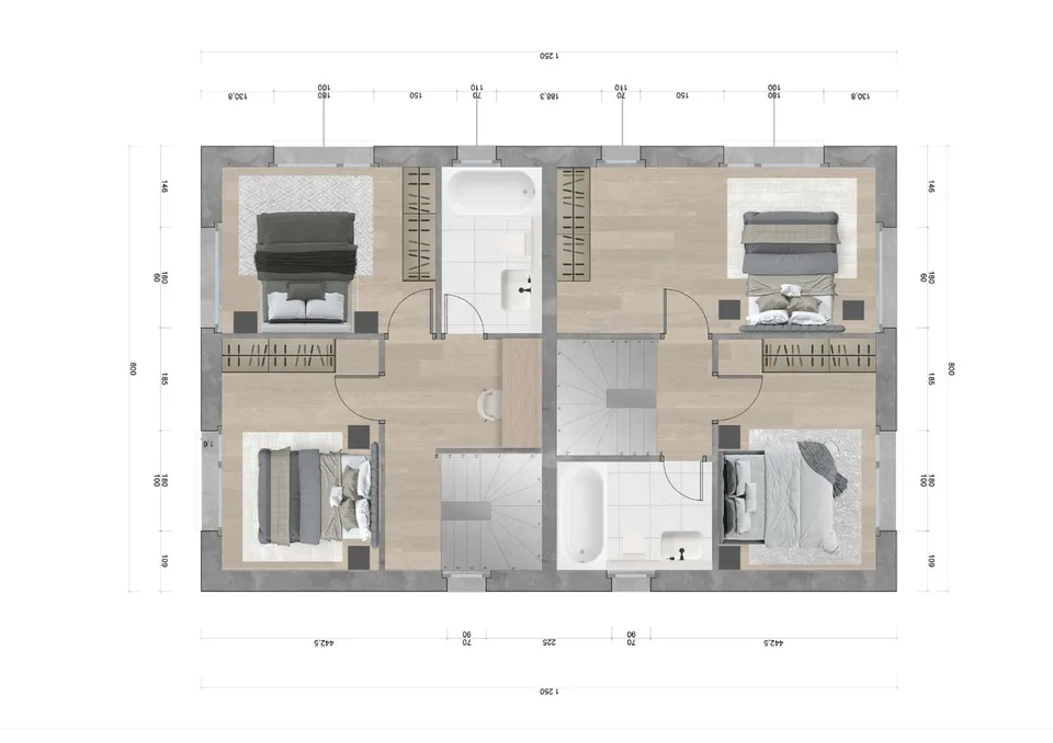 Promozione "Les colombes" Villa a schiera a Choëx sur Monthey – foto 11 di 13