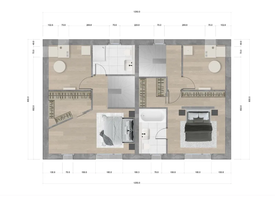 Promozione "Les colombes" Villa a schiera a Choëx sur Monthey – foto 12 di 13