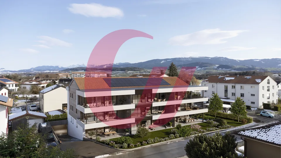 Projet exclusif de 9 appartements de standing au centre du village !