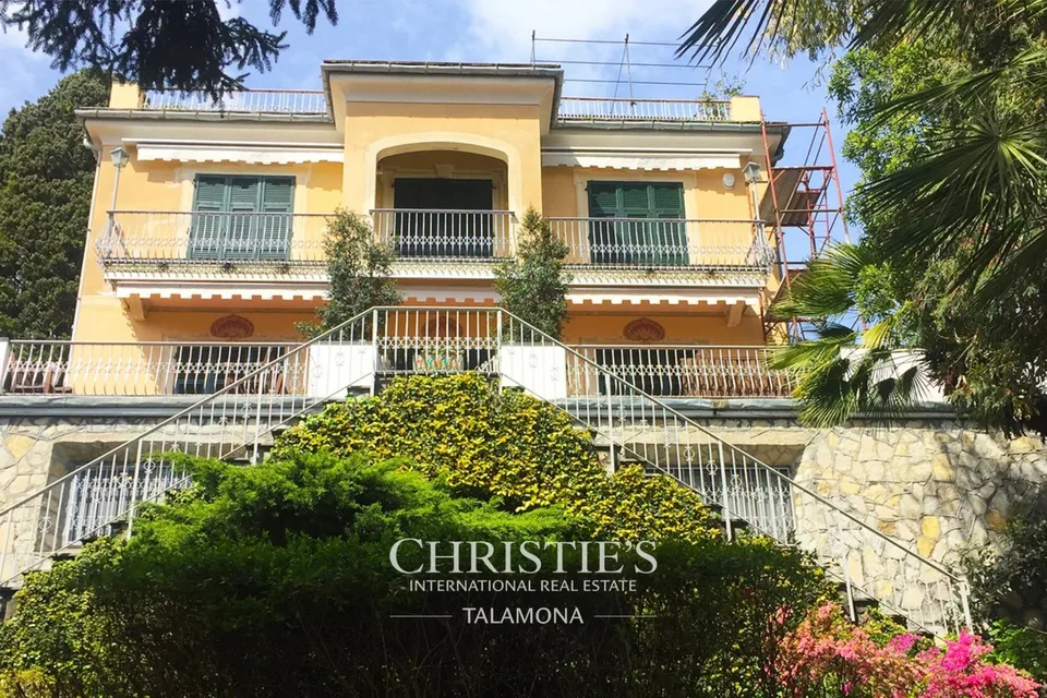Villa con vista mozzafiato sul mare a Santa Margherita Ligure