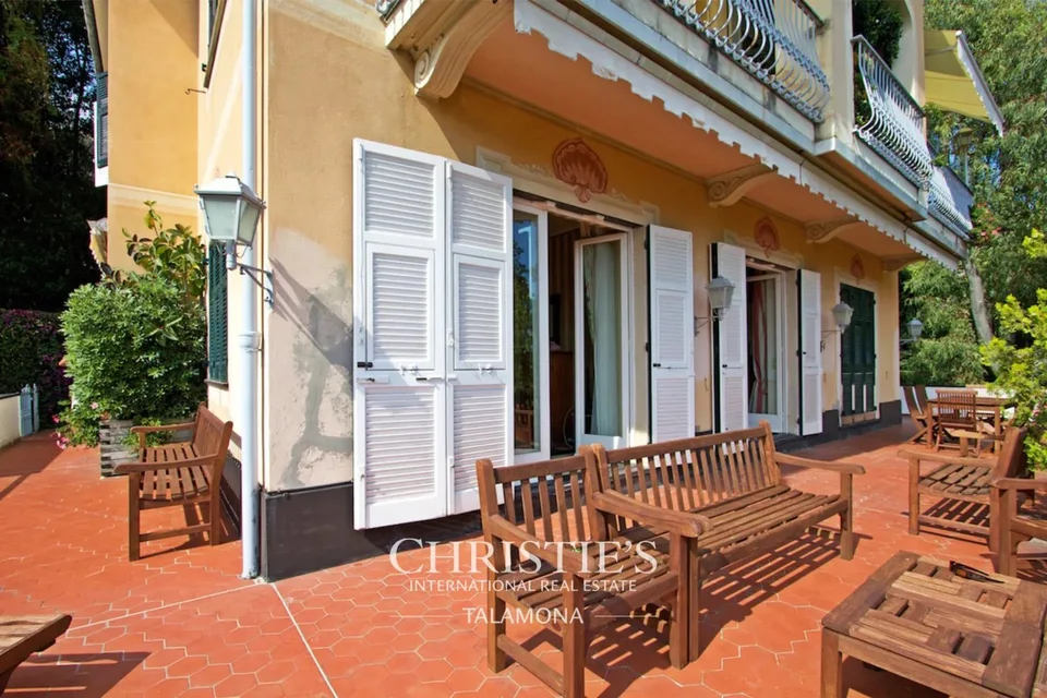 Villa con vista mozzafiato sul mare a Santa Margherita Ligure