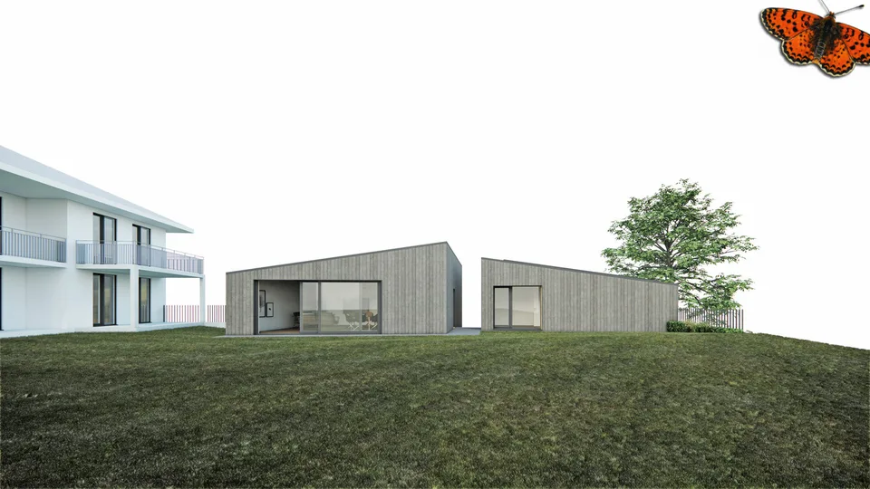 Casa nuova con 4,5 locali e grande terrazza nel centro di Épendes