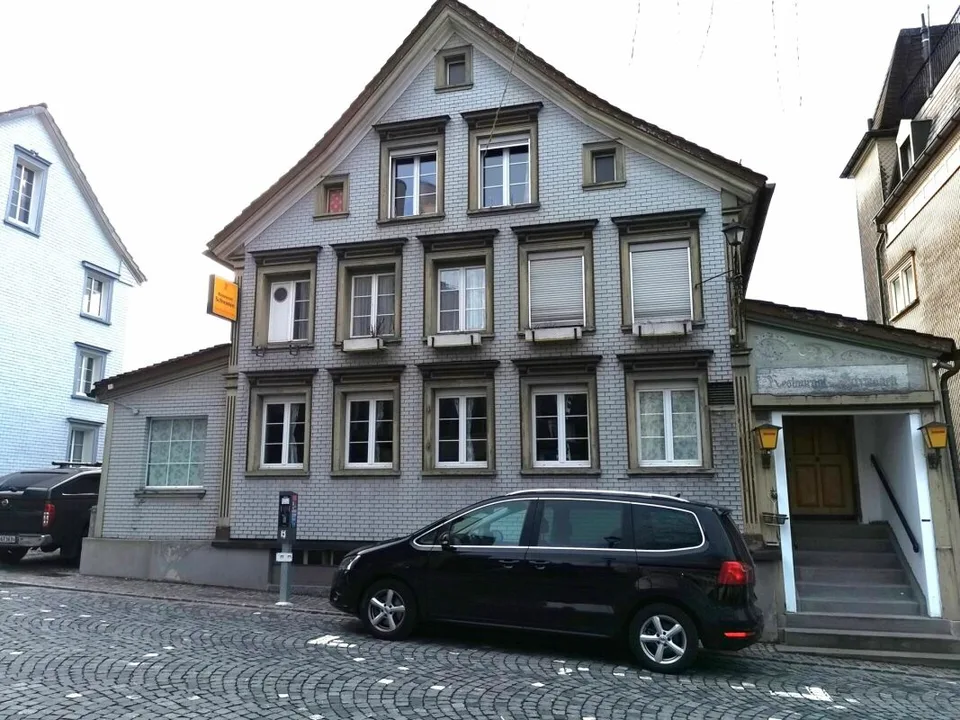 Zu verkaufen voll vermietetes Wohnhaus mit Restaurant im Zentrum von Herisau !