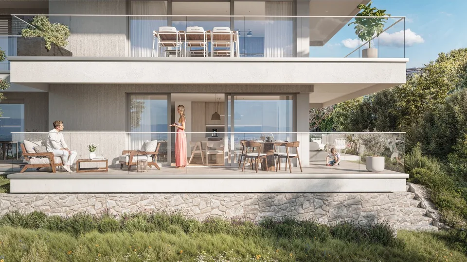 AUX PORTES DE LAUSANNE  — Appartement NEUF de 5.5 pièces en attique · Vue dégagée · Prilly