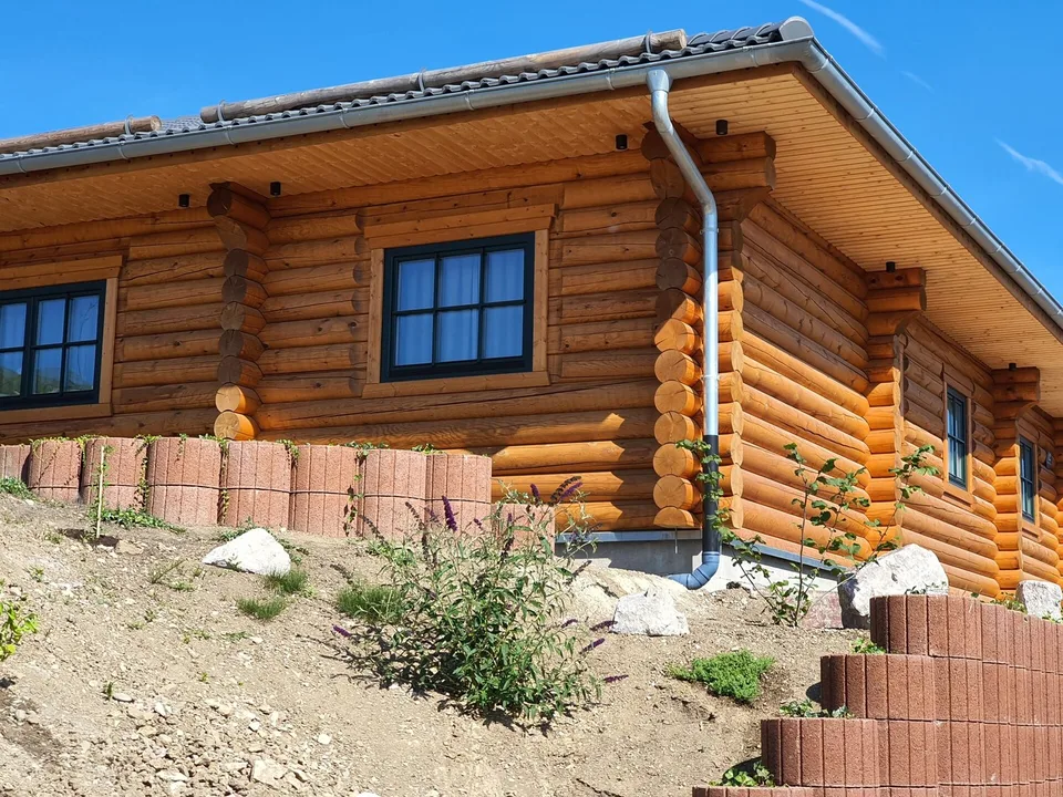 Bonndorf nella Foresta Nera - bella casa in blocchi di legno con 120 m² di spazio abitativo